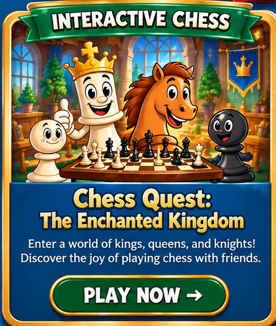 Chess Quest Interactive: The Enchanted Kingdom. Play now.
